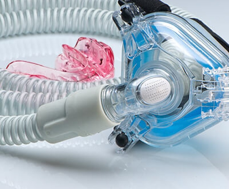 CPAP and oral appliance used for combined therapy