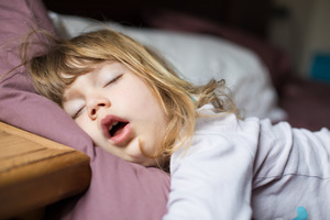 picture of a child sleeping